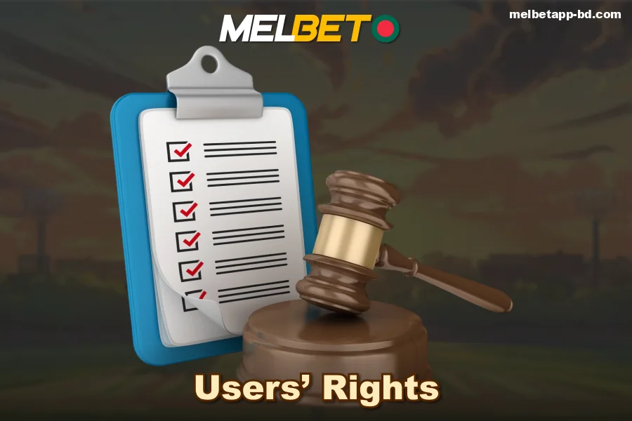 Melbet users rights in Bangladesh